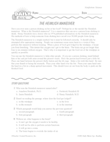 Science Reading Warm-Up: The Heimlich Maneuver